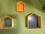 Wandplanken Huisjes Kinderkamer, Ophalen, Zo goed als nieuw