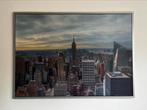 New York wanddecoratie canvas schilderij, Ophalen, 125 cm of meer, Zo goed als nieuw, Foto of Poster