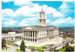 Ansichtkaart	Nashville, TN, USA	State Capitol, Gelopen, Buiten Europa, Verzenden, 1980 tot heden