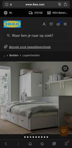 Bed, Huis en Inrichting, Slaapkamer | Bedden, Gebruikt, Tweepersoons, Ophalen of Verzenden, Overige maten