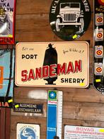 Sandeman Sherry emaille reclamebord, Verzamelen, Reclamebord, Ophalen of Verzenden, Zo goed als nieuw, X