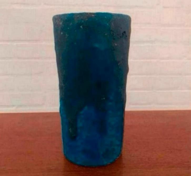Vaas Pieter Groeneveldt paarse bruis glazuur vaasje., Antiek en Kunst, Antiek | Keramiek en Aardewerk, Ophalen of Verzenden