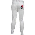 Witte Red Horse Dylan jongens rijbroek maat 128 140 en 152, Dieren en Toebehoren, Kinderen, Dressuur, Nieuw, Info@horka.com