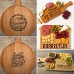 Gepersonaliseerde borrelplanken, Verzenden, Info@wedo-laserproducts.nl, Nieuw, Meteren