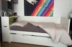 Gratis Kinderbed met logeerbed eronder., Huis en Inrichting, Slaapkamer | Bedden, Ophalen, Gebruikt, 90 cm, Eenpersoons