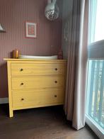 Ikea Hemnes ladekast /commode geel (speciale editie), Ophalen, 100 tot 150 cm, Zo goed als nieuw, 3 of 4 laden