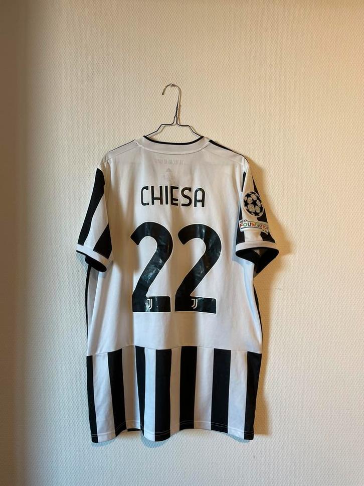 Chiesa, Juventus FC (2021-2022), Verzamelen, Sportartikelen en Voetbal, Zo goed als nieuw, Shirt, Buitenlandse clubs, Ophalen of Verzenden