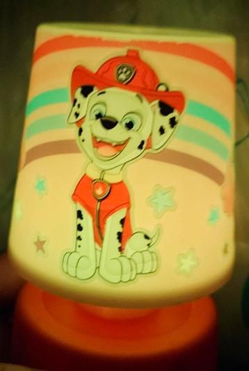 Paw Patrol nachtlamp,verschillende kleuren beschikbaar voor biedingen