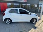 Kia Picanto 1.0 DPi COMFORTLINE 5-DRS. NAVI + APPLE CARPLAY, Stof, Gebruikt, Start-stop-systeem, Wit