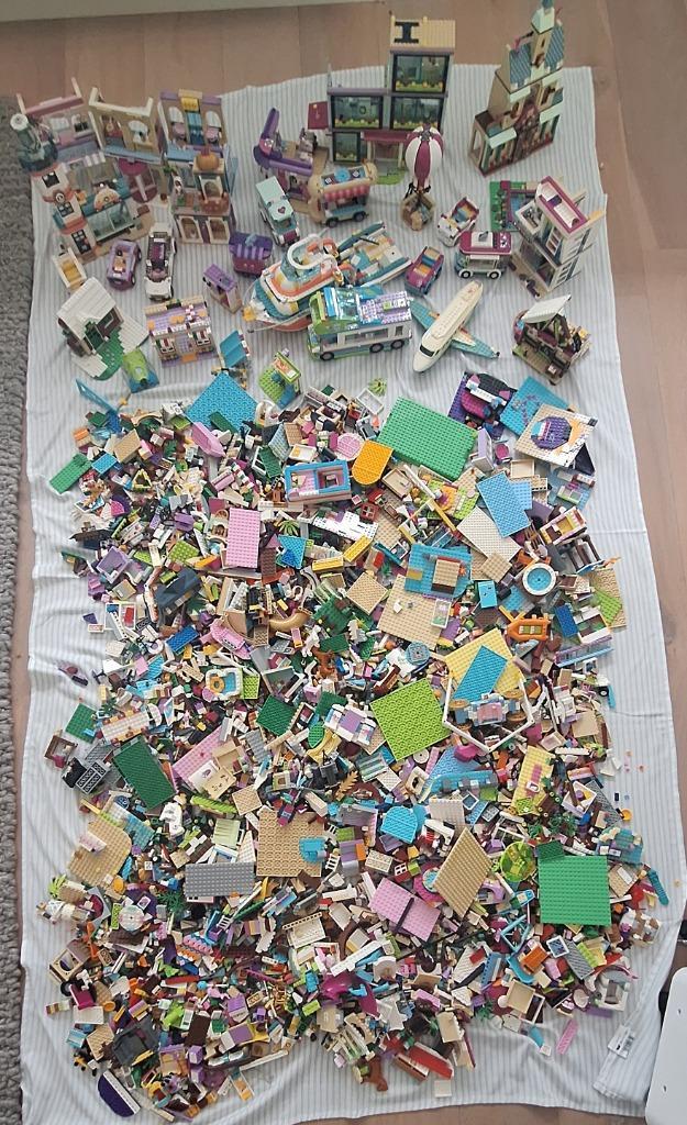 LEGO Friends & LEGO Disney - ongeveer 20 kg, Kinderen en Baby's, Speelgoed | Duplo en Lego, Gebruikt, Lego, Losse stenen, Ophalen