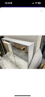 Marcke Badmeubel 60 cm €500 en Spiegelkast 80 cm € 100,00, Huis en Inrichting, Badkamer | Badkamermeubels, Spiegelkast, Nieuw