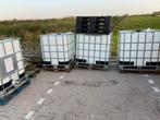 IBC tank 1000 liter vat regenton schoon (voedseltransport), Met kraantje, Kunststof, Ophalen of Verzenden, 150 liter of meer