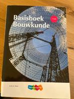 Basisboek bouwkunde, Boeken, Studieboeken en Cursussen, ThiemeMeulenhoff, Zo goed als nieuw, Beta, HBO