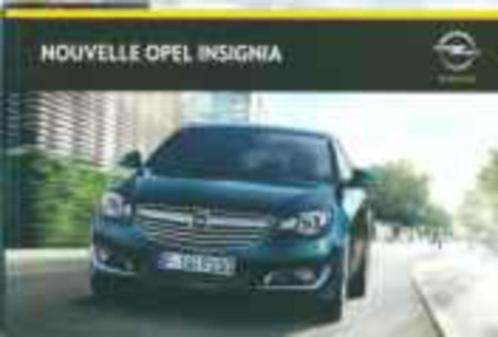 Opel Insignia of Ampera brochure/auto folder '09 '12 '14 '16, Boeken, Auto's | Folders en Tijdschriften, Zo goed als nieuw, Opel