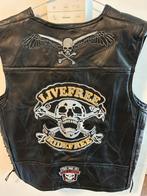 Mooi leren vest maat l, Motoren, Ophalen of Verzenden, Nieuw zonder kaartje, Heren, Jas | leer