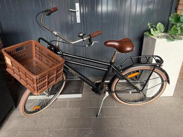 Nogan Vintage N3 transportfiets jongensfiets zwart 24 inch beschikbaar voor biedingen