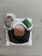 Longchamp Le Pliage Mini Zwart, Sieraden, Tassen en Uiterlijk, Tassen | Damestassen, Ophalen of Verzenden, Nieuw, Zwart, Handtas