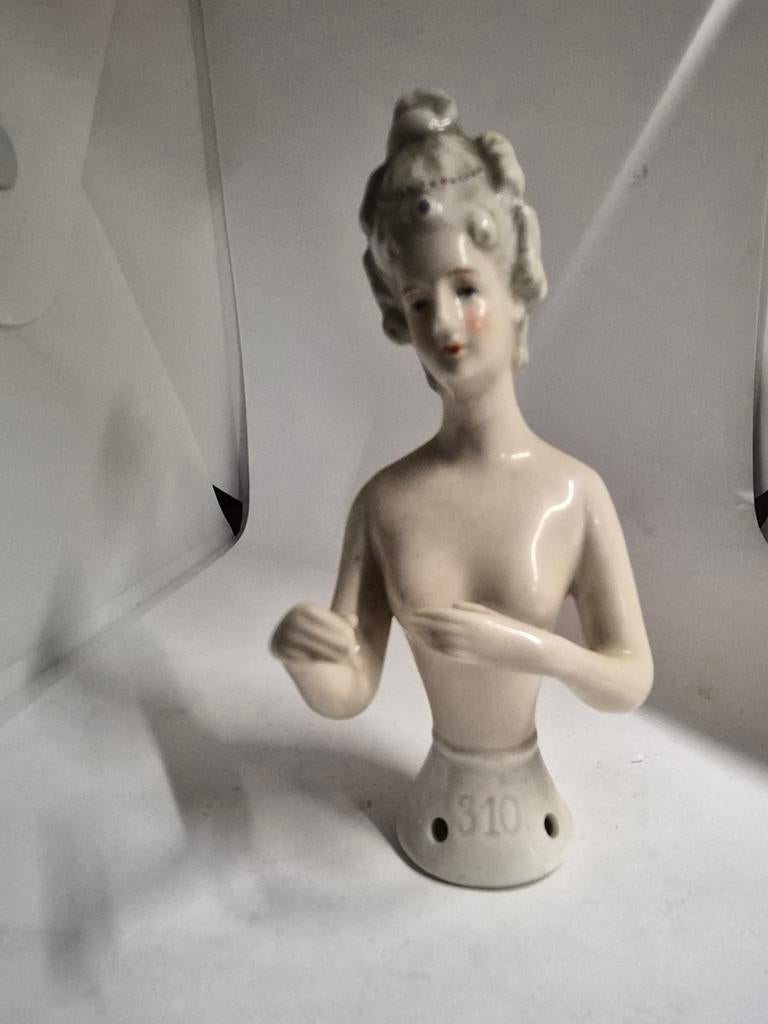 Antieke halfdoll mogelijke een Goebel Fanny Elssler, Antiek en Kunst, Ophalen of Verzenden