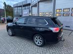 Mitsubishi Outlander 2.0 PHEV Instyle+ Trekhaak,leer,camera, Auto's, Mitsubishi, 4 cilinders, Zwart, Vierwielaandrijving, Hybride Elektrisch/Benzine