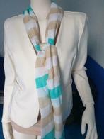 creme kleurig jasje mt.l en sjaal zo goed als nieuw, Maat 38/40 (M), Overige kleuren, Ophalen of Verzenden, Zo goed als nieuw