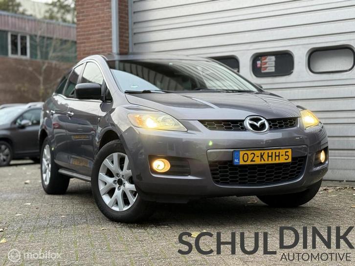 Mazda CX-7 2.3 Turbo Touring TREKHAAK|AUTOMAAT|DAKRAAM, Auto's, Mazda, Bedrijf, Te koop, CX-7, 4x4, ABS, Airbags, Airconditioning