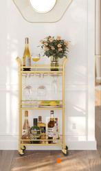 Stijlvol Serveerwagentje, Huis en Inrichting, Ophalen, Minder dan 50 cm, Tafelblad, Rechthoekig