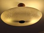 plafonniere, Huis en Inrichting, Lampen | Plafondlampen, Ophalen, Gebruikt, Glas
