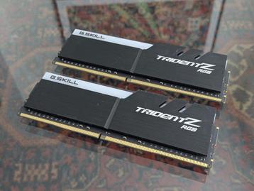 G.Skill Trident Z RGB, 64GB DDR4 3600Mhz, F4-3600C16D-64GTZR beschikbaar voor biedingen