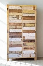 Piet Hein Eek 2-Deurs kast in sloophout, Huis en Inrichting, Ophalen, 100 tot 150 cm, 200 cm of meer, Zo goed als nieuw