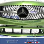 W176 Facelift A45 AMG Voorbumper groen 2019 + Diamond gril o, Gebruikt, Voor, Mercedes-Benz, Ophalen of Verzenden