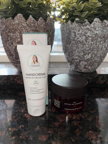 Leenarts Handcrème & Rituals Body Scrub beschikbaar voor biedingen