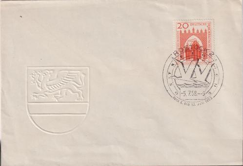 DDR 067 1958 Rodstock, Postzegels en Munten, Postzegels | Eerstedagenveloppen, Onbeschreven, Europa, Ophalen of Verzenden