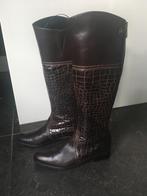 Peter Kaiser croco laarzen bruin 36, Kleding | Dames, Schoenen, Peter Kaiser, Hoge laarzen, Bruin, Ophalen of Verzenden