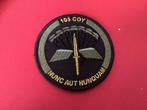 Badge van de 105 Coy korps Commando Troepen met velro, Verzamelen, Verzenden, Landmacht, Nederland, Embleem of Badge
