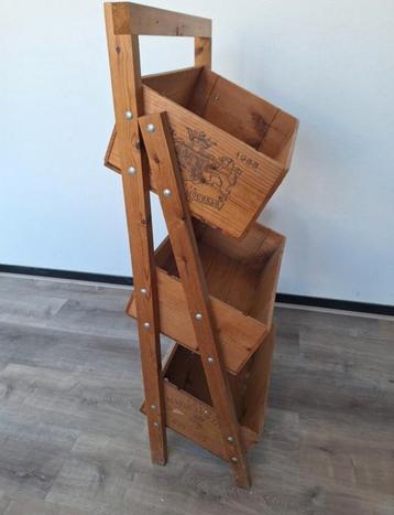 Wijnrek 120 cm hoog beschikbaar voor biedingen