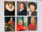 6 x dubbele ansichtkaart kunst Museum. Portretten. NIEUW., Ophalen, 1980 tot heden, Ongelopen, Cultuur en Media
