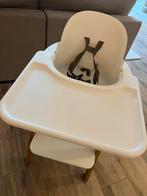 Stokke Steps stoel compleet Bruin & Wit, Ophalen, Gebruikt, Meegroeistoel, Stoelverkleiner