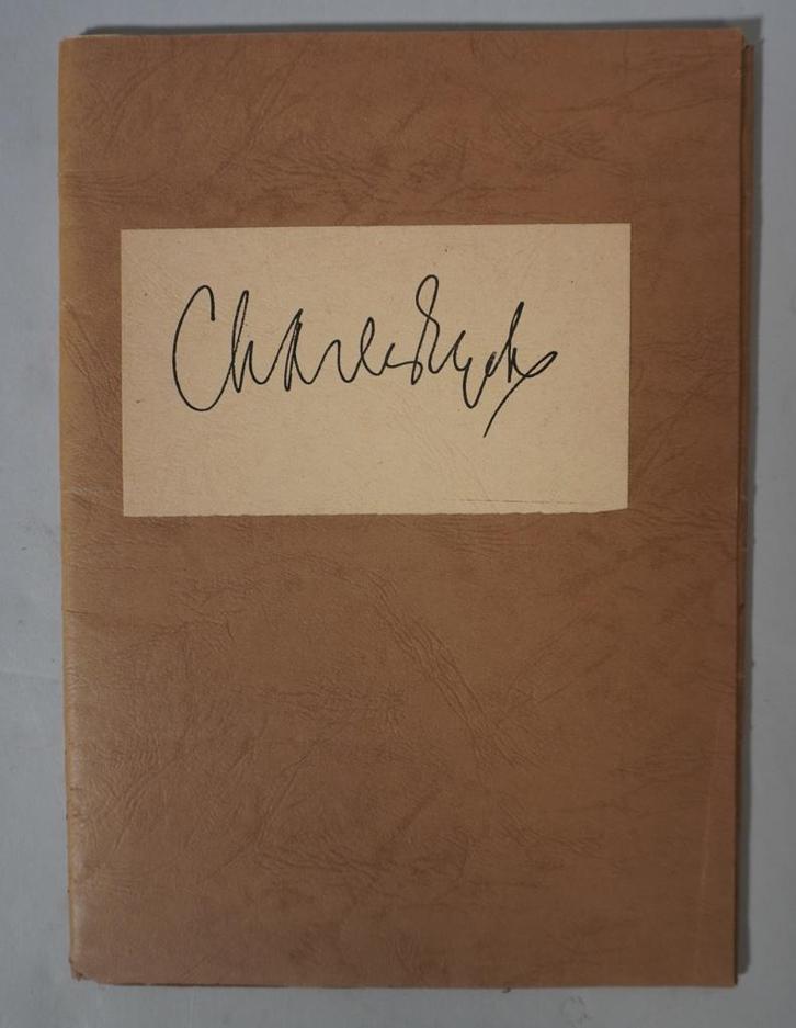 Charles Eyck map met portretten van 19 personen, Antiek en Kunst, Kunst | Litho's en Zeefdrukken, Ophalen of Verzenden