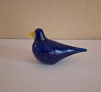 Vogel blauw glas finland, Antiek en Kunst, Kunst | Designobjecten, Ophalen