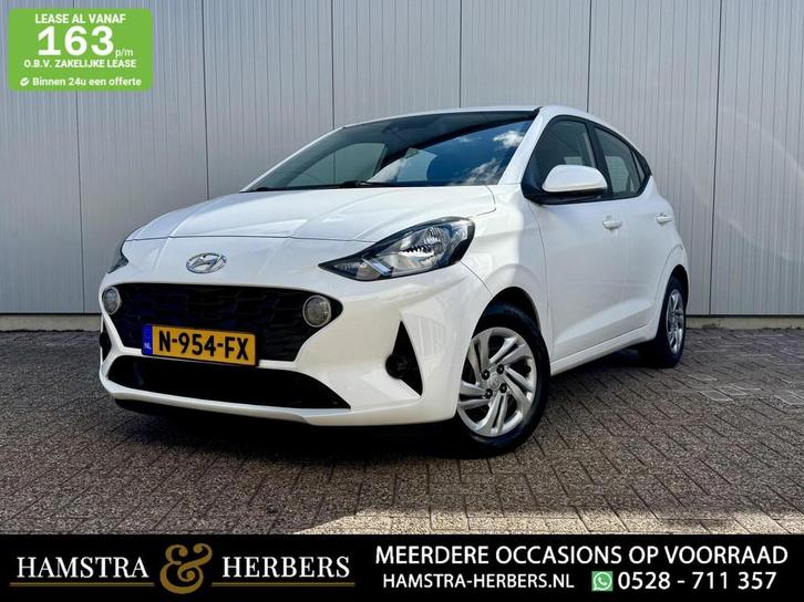 Hyundai i10 1.0 Comfort Smart wit stoelverwarming navi, Auto's, Hyundai, Bedrijf, Te koop, i10, ABS, Achteruitrijcamera, Airbags