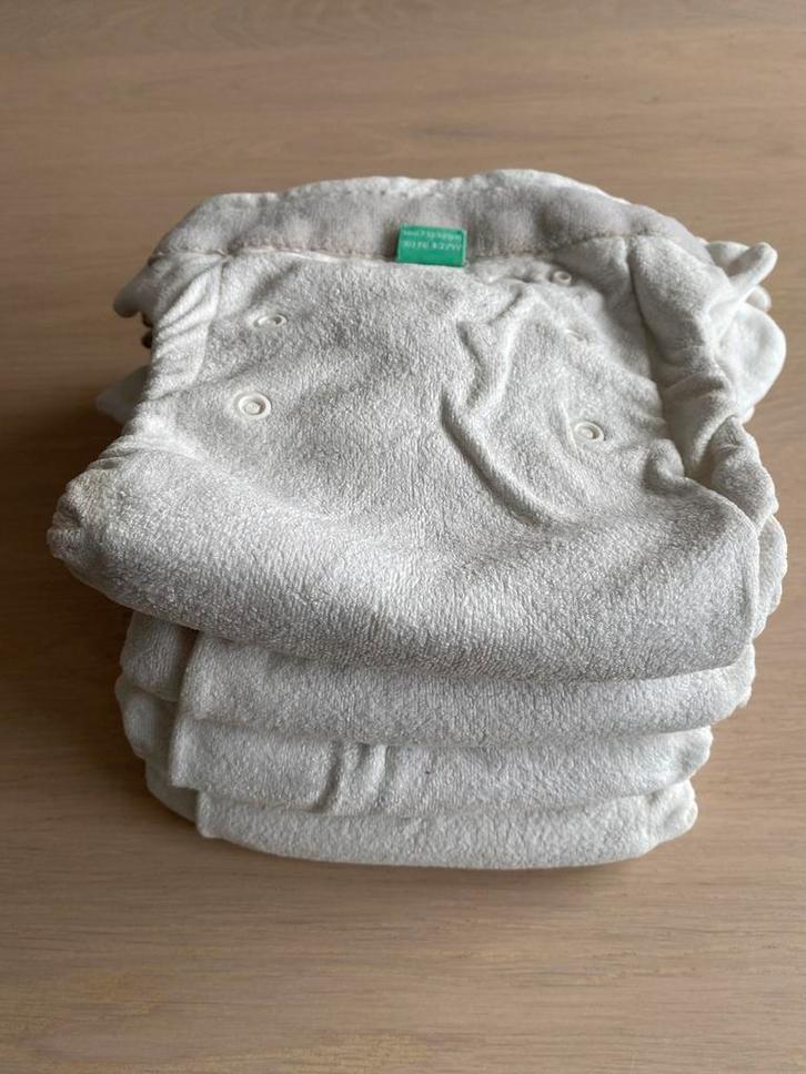 4 wasbare luiers TotsBots maat 3, Kinderen en Baby's, Babykleding | Overige, Zo goed als nieuw, Jongetje of Meisje, Ophalen of Verzenden