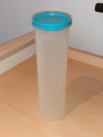 Tupperware spaghettibus lichtblauw / ruimtespaarder, Ophalen of Verzenden, Gebruikt, Schaal