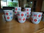 Douwe Egberts mokken, Huis en Inrichting, Keuken | Servies, Ophalen of Verzenden, Zo goed als nieuw, Overige stijlen, Kop(pen) en/of Schotel(s)