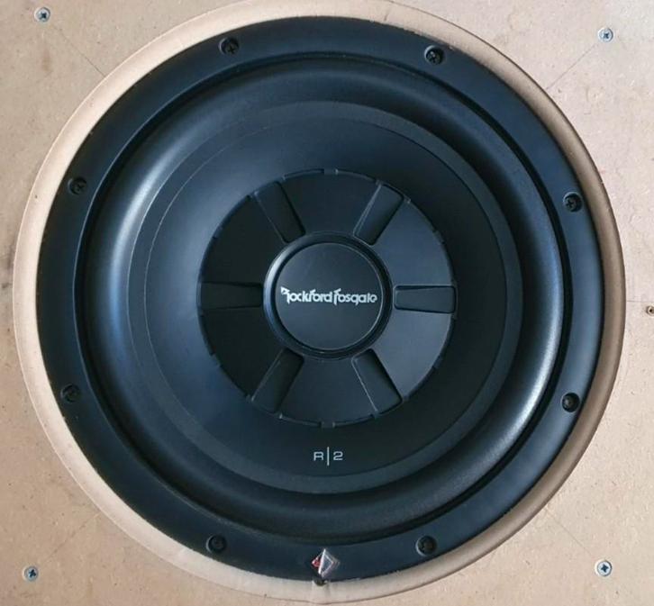 Rockford Fosgate R2SD2-12 subwoofer, Auto diversen, Autospeakers, Zo goed als nieuw, Ophalen of Verzenden