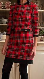 Nieuw Rode schotse ruit jurkje tricote, Maat 42/44 (L), Nieuw, Ophalen of Verzenden, Boven de knie