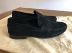 Zwarte Suède Tod’s loafers maat 7,5 (41,5)., Zwart, Ophalen of Verzenden, Gedragen, Loafers