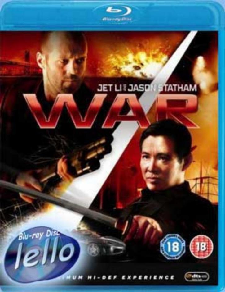 Blu-ray: War (2007 Rogue Assassin, Jet Li, Jason Statham), Cd's en Dvd's, Blu-ray, Actie, Ophalen of Verzenden