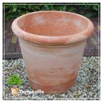 Italiaanse vorstbestendige XL Terracotta potten., Tuin en Terras, Bloembakken en Plantenbakken, Nieuw, Steen, Rond, Ophalen of Verzenden