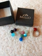 Melano Ring + Extra Bolletjes, Gebruikt, Ophalen of Verzenden, 17 tot 18, Dame