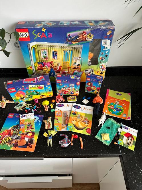 Lego partij lot vintage scala met dozen, Kinderen en Baby's, Speelgoed | Duplo en Lego, Gebruikt, Ophalen of Verzenden